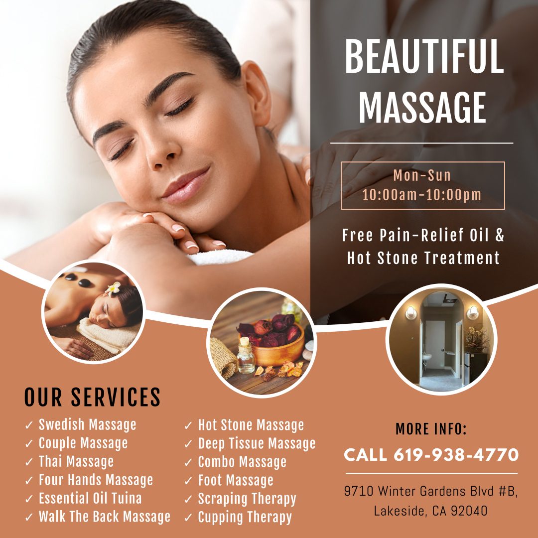 Beautiful Massage environment